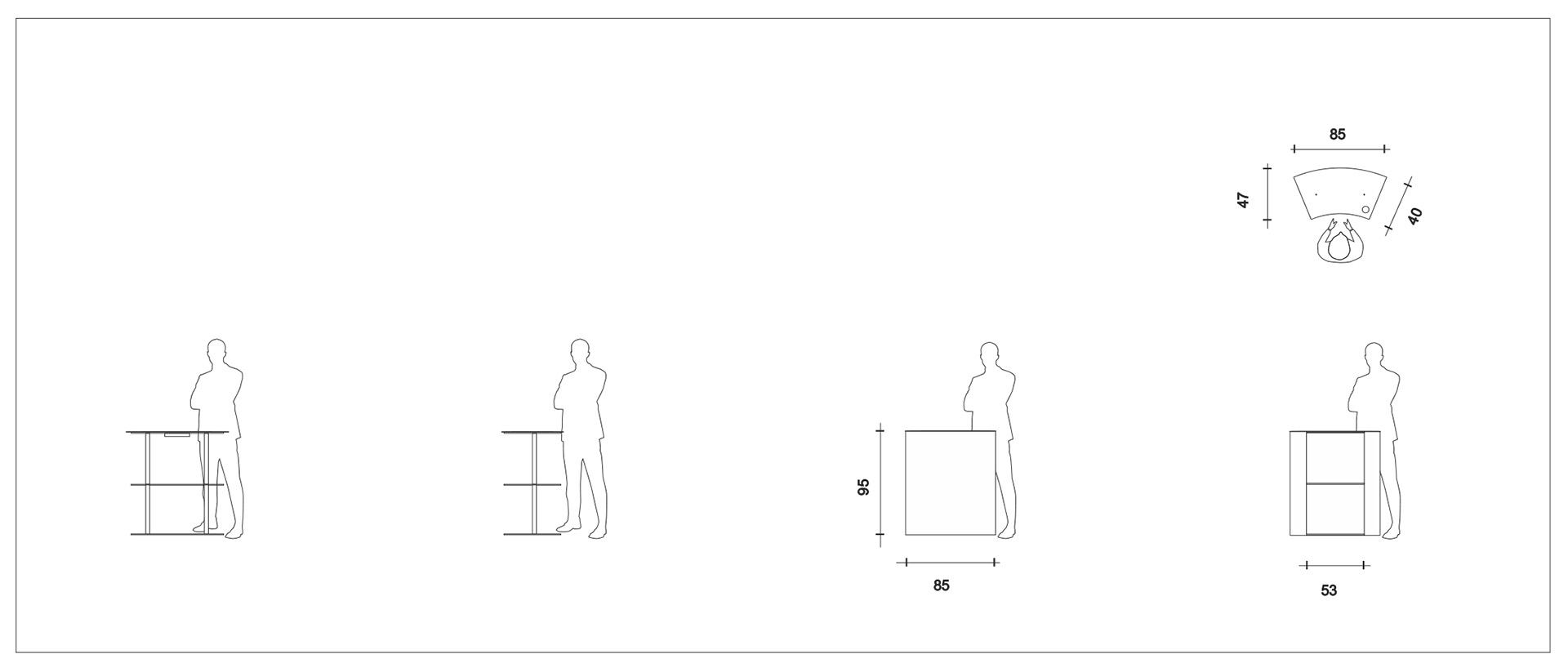 sfera dessin reception circulaire modulaire