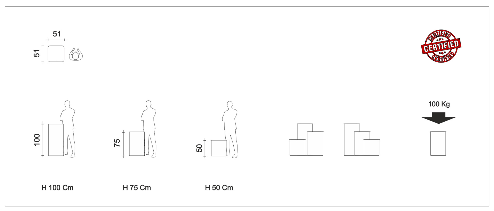 talento-quadro plateau de table d'exposition