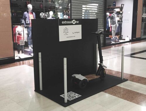 Île du centre commercial