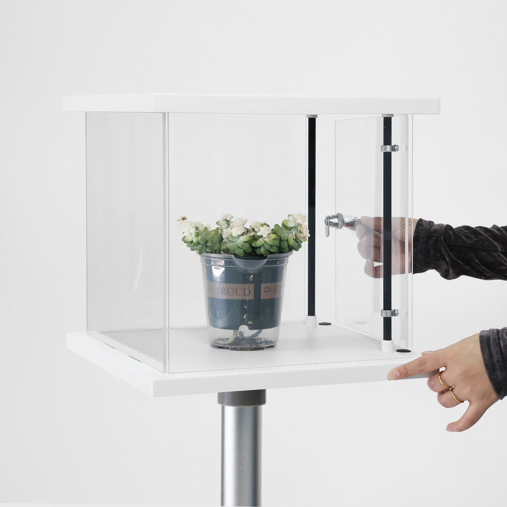 vitrine compact portable