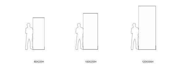 TOTEM-MISURE Totem da esterno