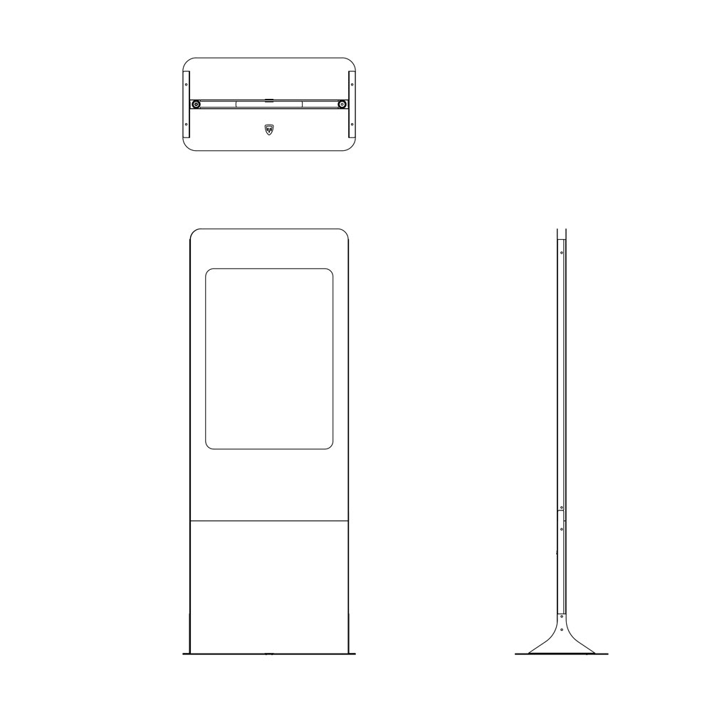 VITTORIA changement rapide d'affiche double face