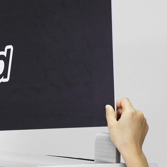 présentoir à étagères portable