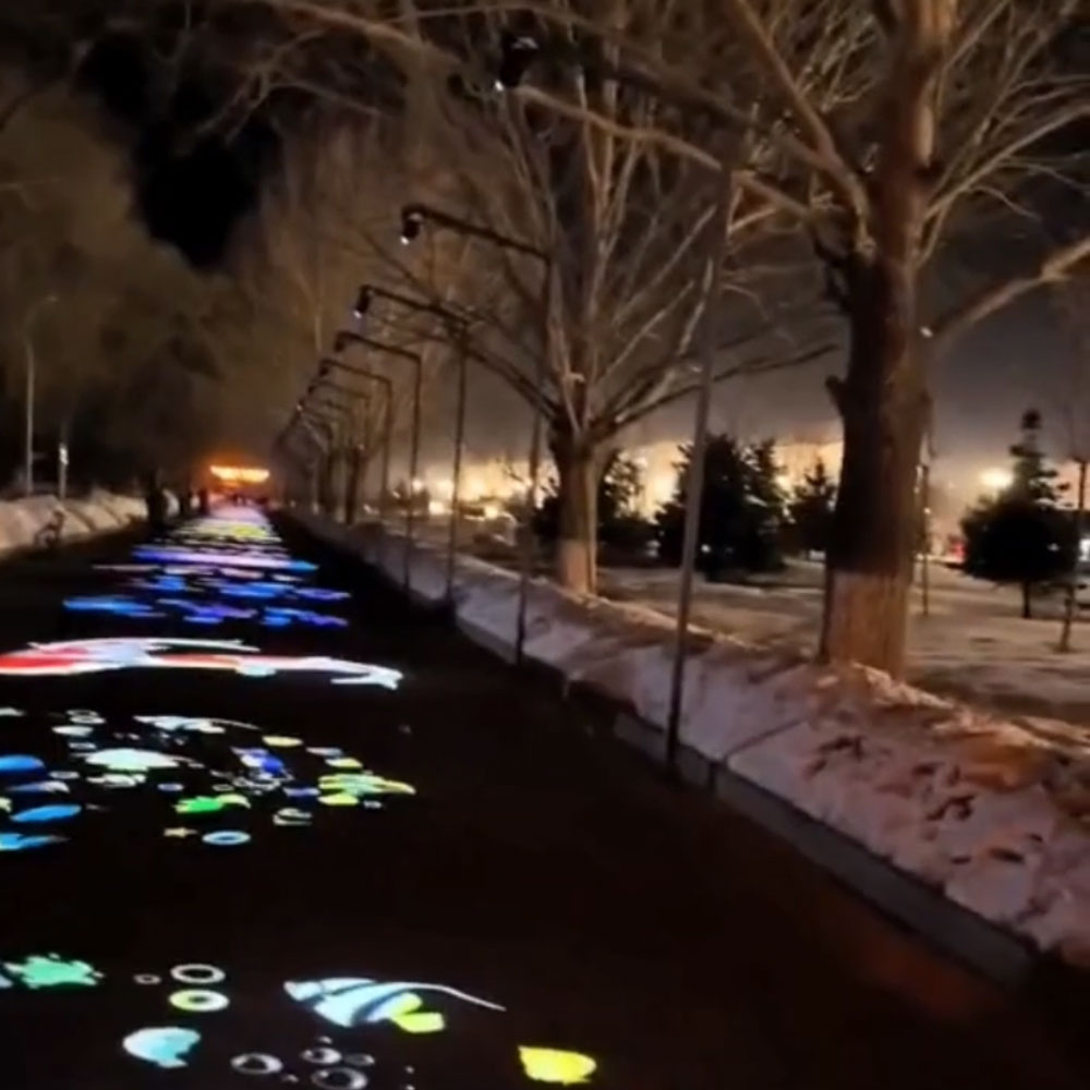 LED à commande informatisée