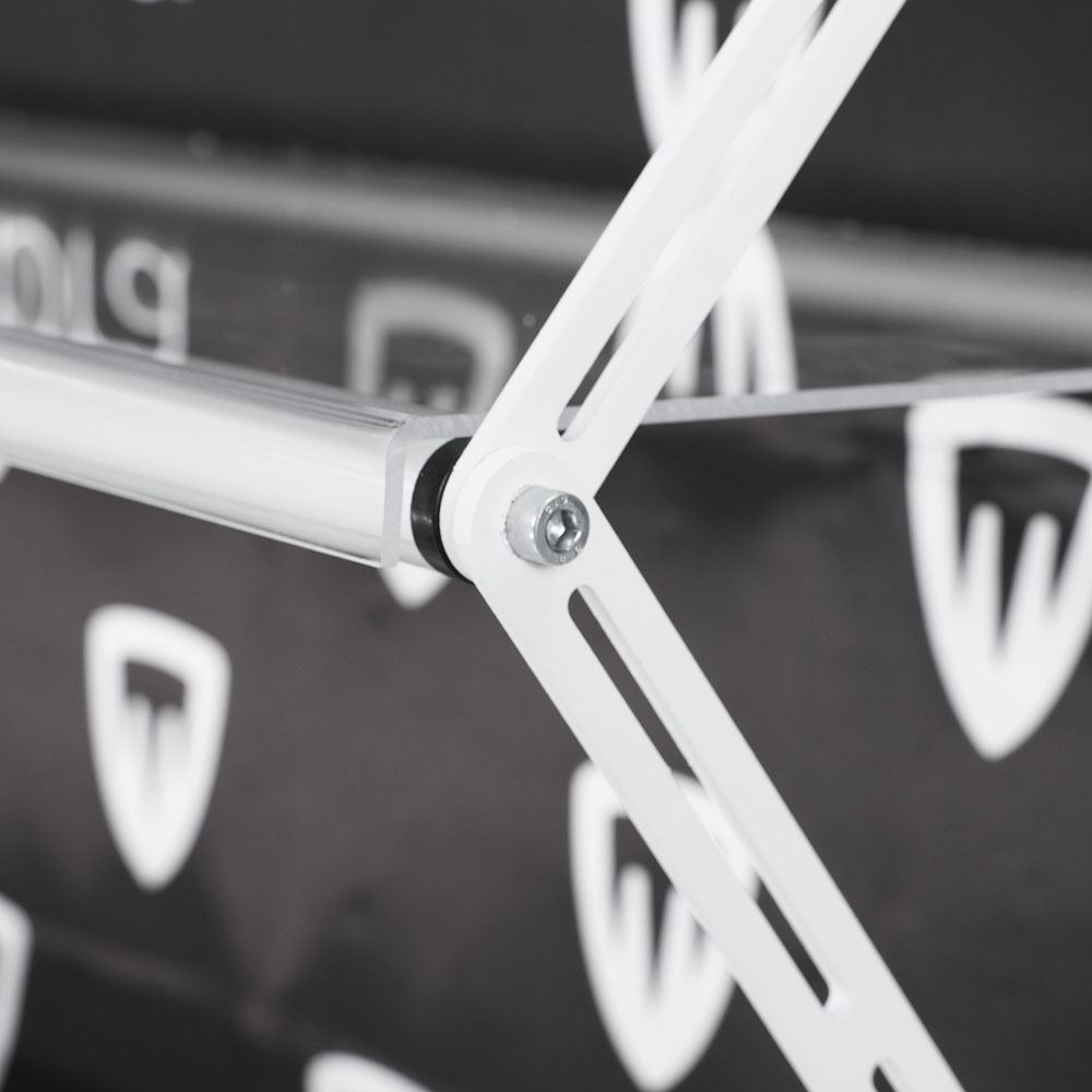 présentoir à étagères portable