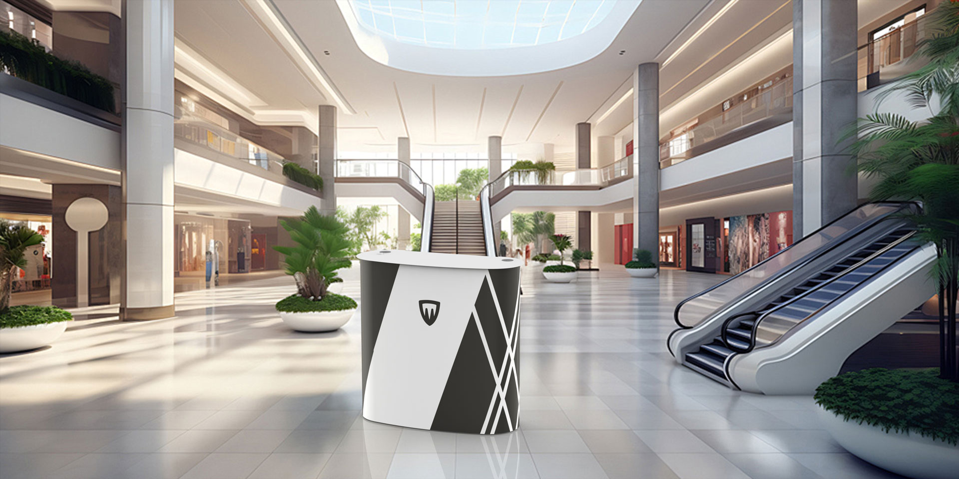 comptoir professional reception portable nuvola