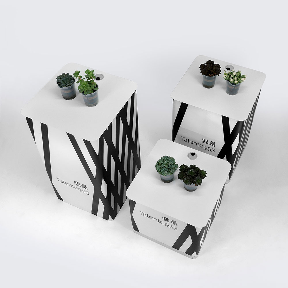 talento4 présentoir carré portable