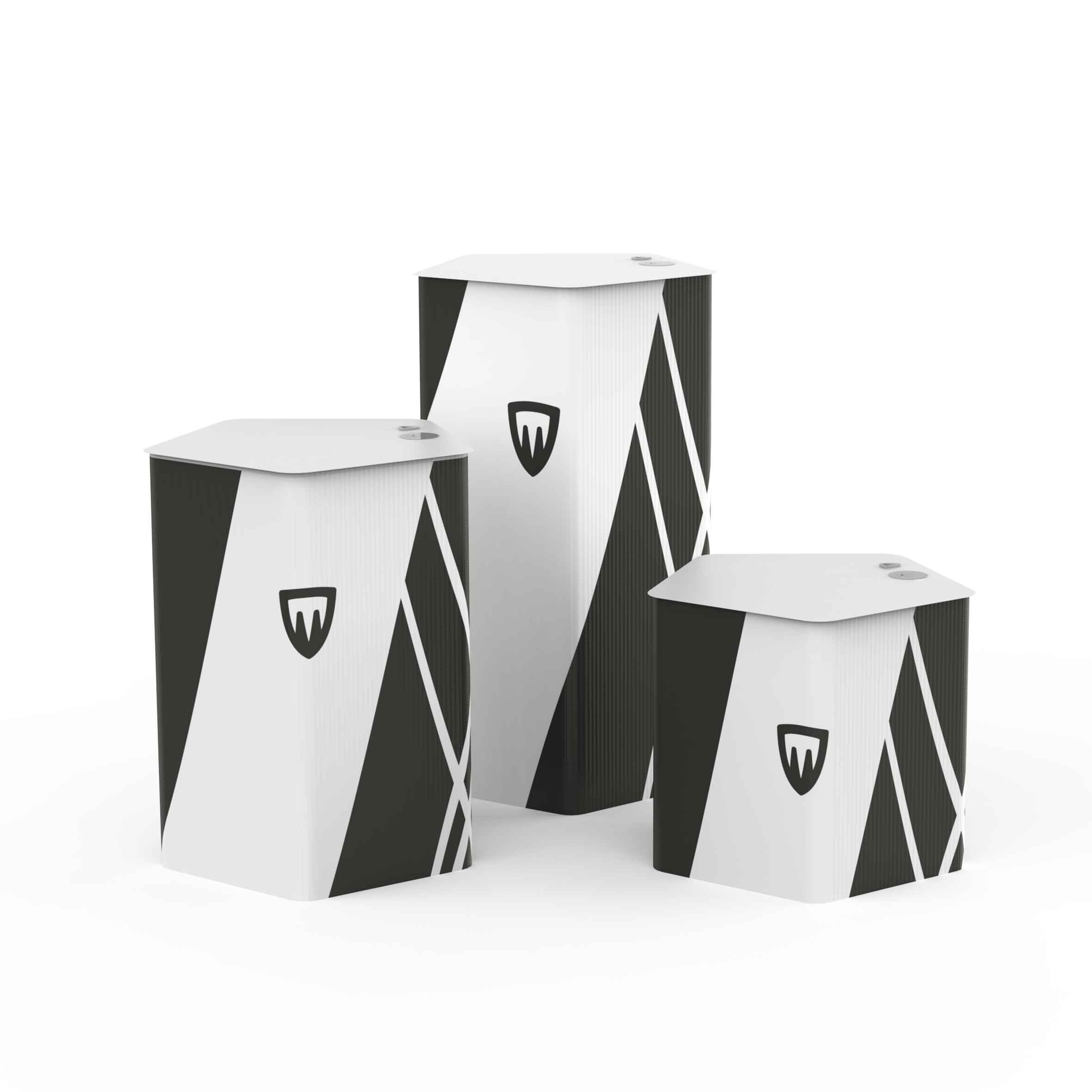 présentoirs portables