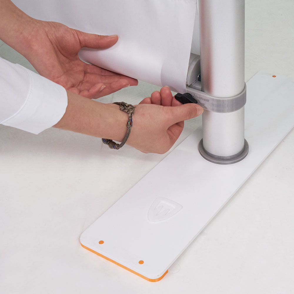 tensionamento-lineo toile de fond pour foire