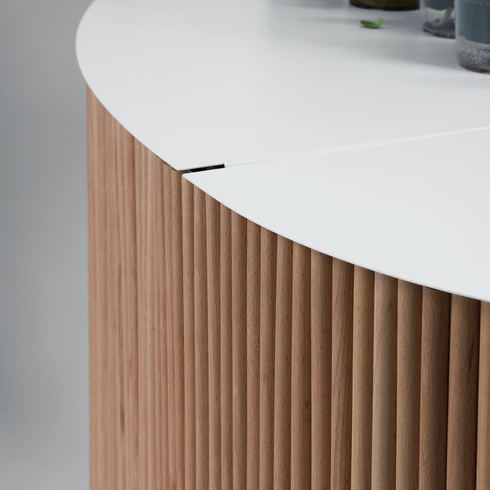 type d'assemblage du reception circulaire modulaire