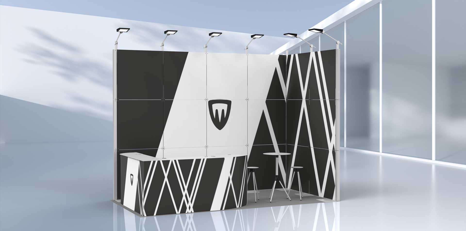 comptoir professional reception portable nuvola