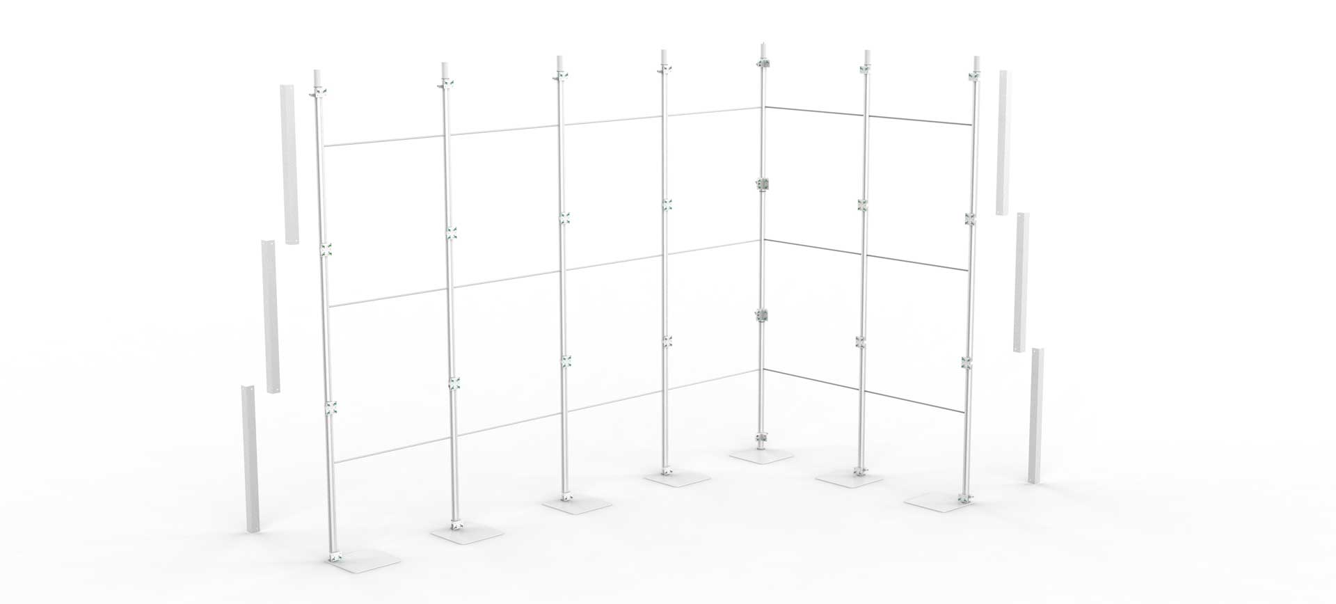 comptoir professional reception portable nuvola