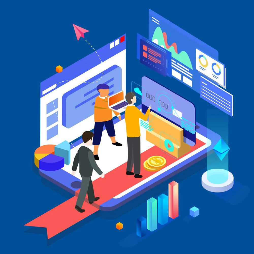 Stand d’exposition avec étagères et niches d’exposition