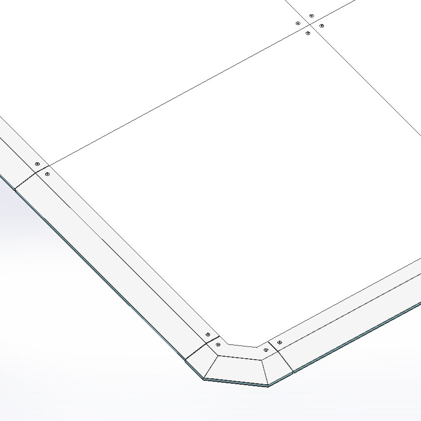 SPAZIO2-LED2 plancher modulaire