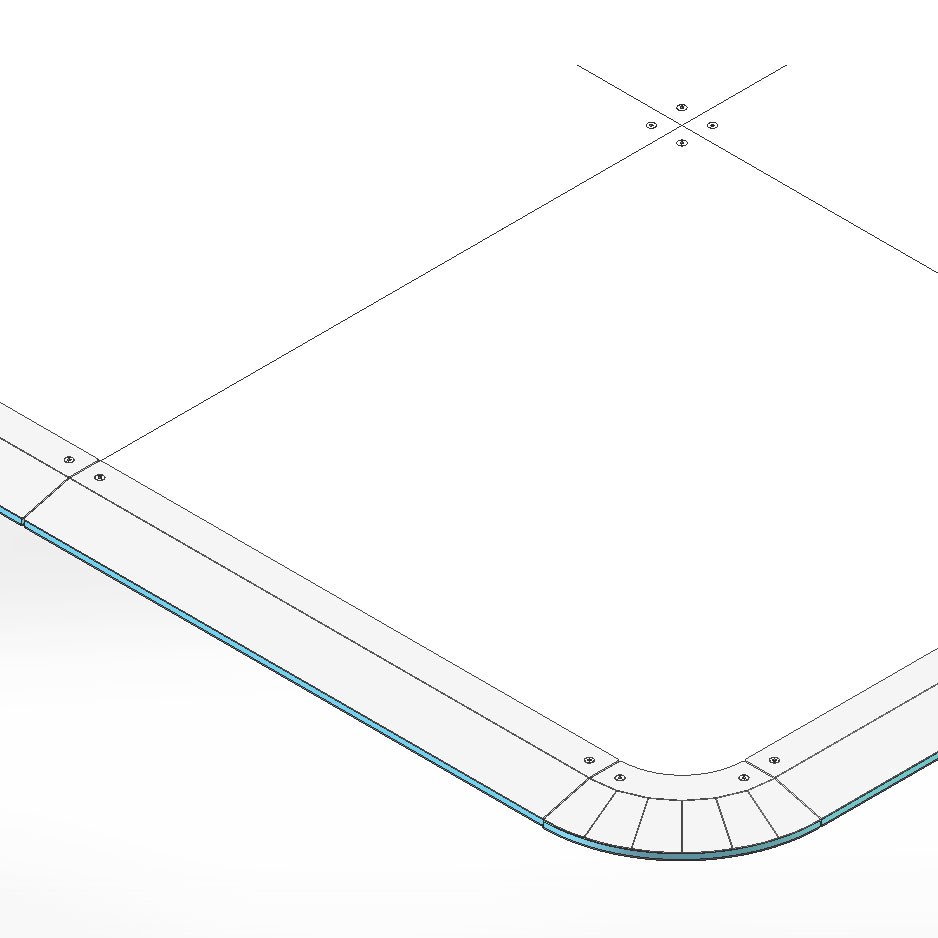 SPAZIO3LED plancher modulaire
